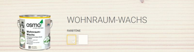 Wohnraum-Wachs