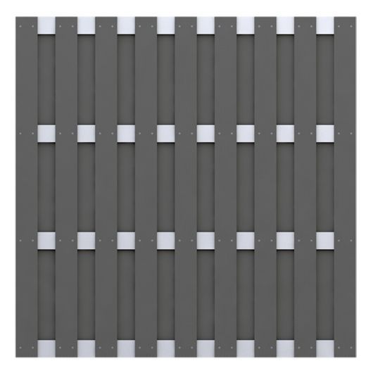 Jumbo WPC anthrazit Aluminium 2078