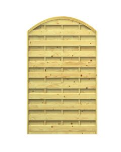 Sichtschutzzaun Ronja rund 0060; 179 x 155 (179)