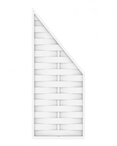Sichtschutzzaun Romo Anschluss 90 x 180/90 cm Longlife 1123