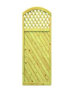 Sichtschutzzaun Gada 1151 kdi 120 x 180-194 cm von Brügmann Traumgarten