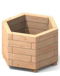 Altai 6-Eck Pflanzkasten Ø 75 cm (1224)