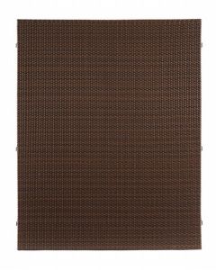 Sichtschutzzaun Weave mocca 2010 von Brügmann Traumgarten