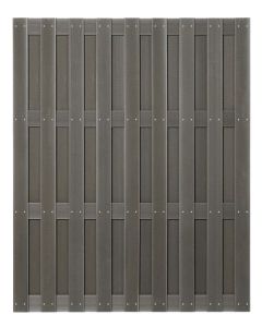 Traumgarten Sichtschutzzaun Jumbo WPC anthrazit 2086