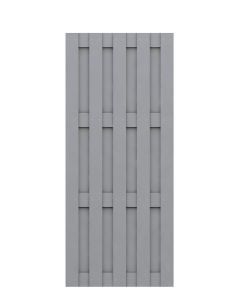 Sichtschutzzaun Jumbo WPC grau 2211 