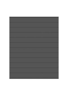 System Alu Plus Zaunfeld-Set 178 x 184 cm Anthrazit 