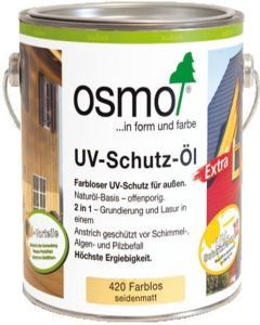 Osmo UV-Schutz-Öl extra 420 – 0,75 Liter farblos mit Filmschutz