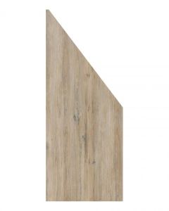 Sichtschutzzaun System Board Keramik Eiche hell (90 x 180 / 90 cm) 2920