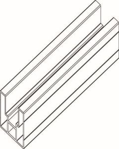 Osmo Trio Startprofil, Aluminium Anthrazit