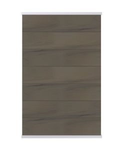 Osmo Multi-Fence Co-Extrusion Grundelement 180 x 178 cm Lightbrown, Anthrazit