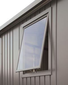 Fensterelement Gerätehaus Europa quarzgrau-metallic