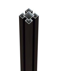 Osmo Aluminiumpfosten Typ B Anthrzait 250 cm 