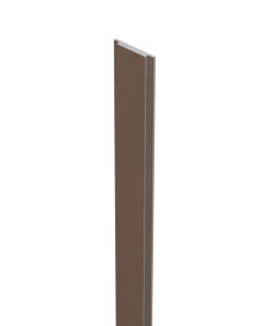Osmo Nut-Abdeckleiste, Aluminium Grau 100 cm 