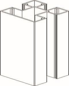 Osmo Aluminiumpfosten Typ D 200 cm 