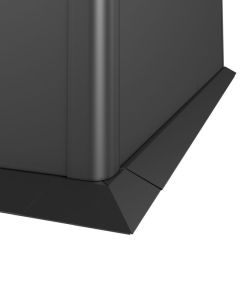 Biohort Mähkante für L200 Belvedere dunkelgrau-metallic 