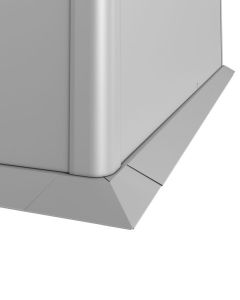 Biohort Mähkante für 150er Belvedere silber-metallic