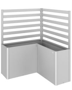 Biohort Rankgitter silber-metallic für L-Form Belvedere 150