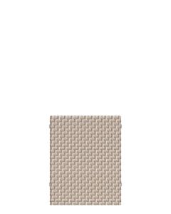 Sichtschutzzaun Weave gray 88 x 88 cm 4412
