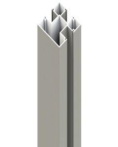 Osmo Aluminiumpfosten Typ D grau