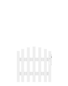 Vorgartenzaun Longlife Cara TOR rund DIN re. 98 x 70 (80) cm 1110