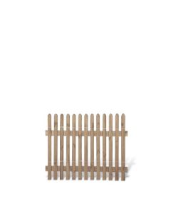 Scheerer Vorgartenzaun Nordik gerade 200 x 80 cm Fichte KD+