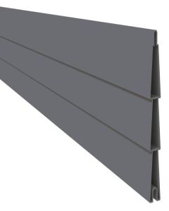 Osmo Einzelprofil Alu-Fence juel Aluminium, Grau