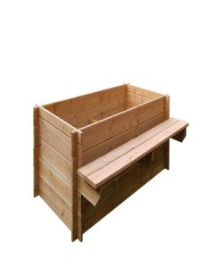 Scheerer Hochbeet mit Sitzbank 16125D