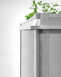Biohort Schneckenschutz quarzgrau-metallic 1,5 x 1 m