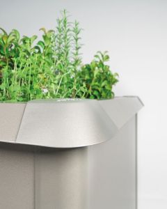 Biohort Schneckenschutz 1x1 silber-metallic