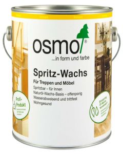 Osmo Spritz-Wachs 5 Liter Weiß deckend matt 3050