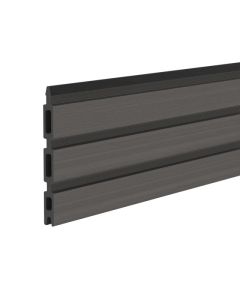 SYSTEM NEO WPC Platinum Einzelprofil anthrazit 15 x 178 cm