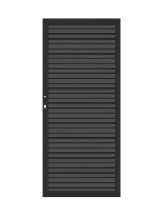 SYSTEM NEO WPC Platinum TOR anthrazit 98 x 180 cm