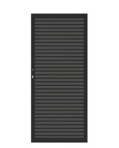 Traumgarten System NEO PLATINUM Einzeltor mit Standardrahmen 98 x 180 cm Anthrazit