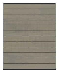 Sichtschutz SYSTEM WPC PLATINUM Zaunfeld-Set taupe-grau 3670