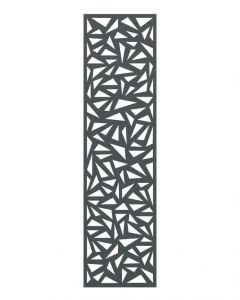 SYSTEM Gitter Trigon anthrazit 60 x 180 cm 2835