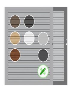 Traumgarten System Alu Plus XL Einzeltor auf Maß