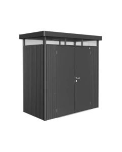 Biohort Highline H1 Dunkelgrau-metallic mit Doppeltüre 84029