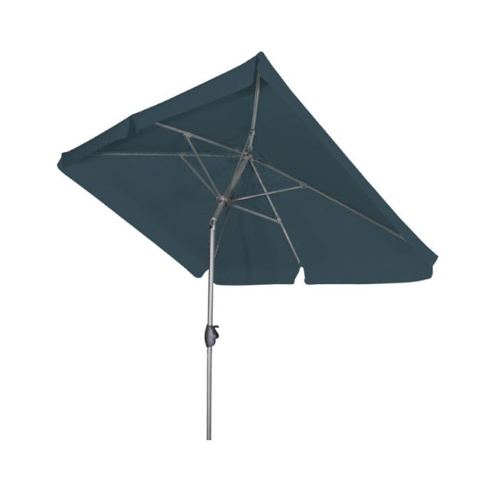Derby Basic Lift NEO Sonnenschirm - Höhenverstellbar, 210x140 Cm, Anthrazit, Für Balkon & Garten
