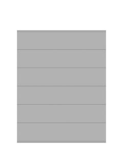 System Alu Plus XL Sichtschutzzaun von Brügmann Traumgarten 