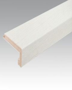 Meister Treppenkantenprofil Parkett U-Profil Eiche harmonisch polarweiß 09008