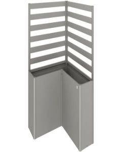 Biohort Rankgitter quarzgrau-metallic für L-Form Belvedere 200