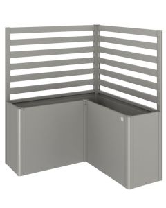 Biohort Rankgitter quarzgrau-metallic für L-Form Belvedere 150