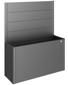 Sichtschutzzaun dunkelgrau-metallic für Belvedere 150