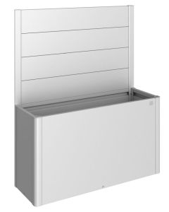 Sichtschutzzaun silber-metallic für Belvedere 150