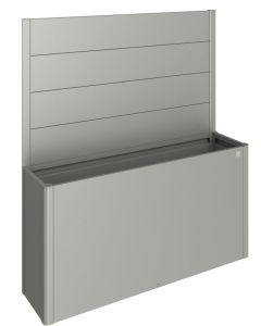 Sichtschutzzaun quarzgrau-metallic für Belvedere 200