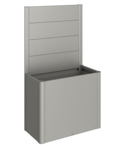 Sichtschutzzaun quarzgrau-metallic für Belvedere 100