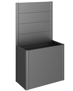 Sichtschutzzaun dunkelgrau-metallic für Belvedere 100