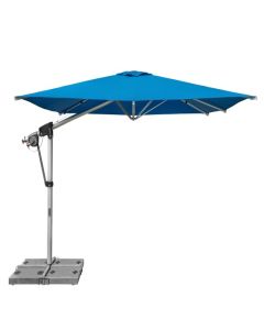 Doppler Sunmatic Quadrat 300 x 300 cm Stoff Ultra; Aquamarin