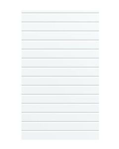 Osmo Alu-Fence Grundelement Aluminium, Weiß