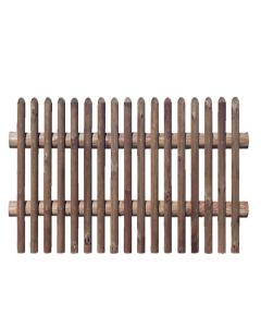 Scheerer Senkrechtzaun RU Kiefer KD+ braun 